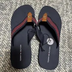 TOMMY HILFIGER ビーチサンダル ネイビー トミーヒルフィガーのサムネイル