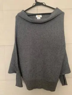 【限定値下げ】カシミヤ混　ドルマンスリーブニット