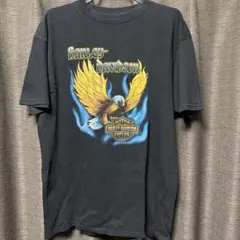 【90s・USA製】ハーレーダビッドソン 1999年 イーグルTシャツ Lサイズ