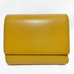 【美品】JIMMY CHOO ジミーチュウ 三つ折り財布 バイカラーのサムネイル