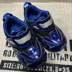 【MOONSTAR 】キャロット青いスニーカー　キッズシューズ15センチ
