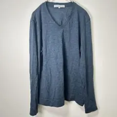 【GREEN LABEL RELAXING】 長袖カットソー ネイビー/S