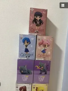 Fluffy Puffy ルナ 2体 フィギュアqposket7体