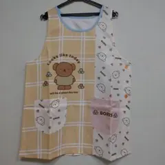 新品　未使用　ミッフィー　ボリス　保育士　エプロンのサムネイル