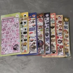 【正規品】　ボンボンドロップシール　和柄　８種セット