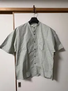 rajabrooke バンドカラーシャツ