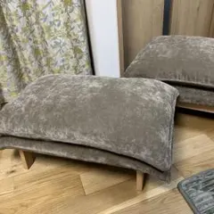 ファニチャードーム　ライク　オットマン　2脚セット