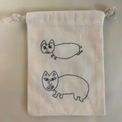 パンチニードル　ハンドメイド　へんな動物たち