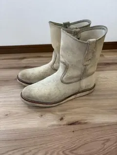⭐️希少・廃盤⭐️ RED WING ペコスブーツ 羽タグ 8168 US8.5 REDWING 8168 ペコスブーツ 刺繍 羽タグ スエード USA 27.5
