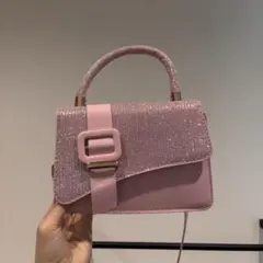 TITTY&CO.スクエアバックル付き2WAY ハンドバッグのサムネイル