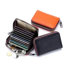 【新品】財布★ウォレット★レッド★カードケース★コンパクト★ミニ財布
