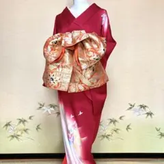竜宮舞をんな 2Way俎板帯『丹伝夢唐花帯』