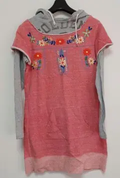 デニムダンガリー　denim&dungaree 150 長袖　ワンピース