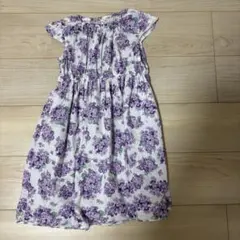 any FAM 花柄ノースリーブワンピース 120