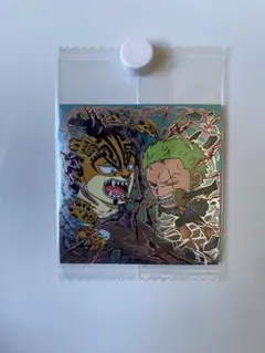 ワンピース　にふぉるめ　ウエハース　ゾロ＆ルッチ