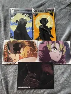 鬼滅の刃 一番くじ 〜柱稽古〜 E賞キャンバス風ボード ハンカチ