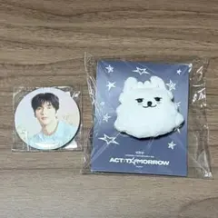 TXT スビン ヨンモン 缶バッジ ピン - メルカリ