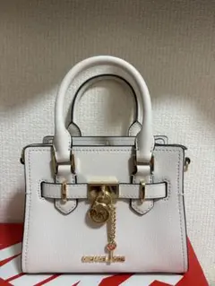 【MICHAEL KORS】 ミニハンドバッグ ホワイト