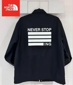 美品Lノースフェイス コーチジャケット NEVER STOP ING