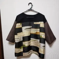 着物リメイク　ブラウス