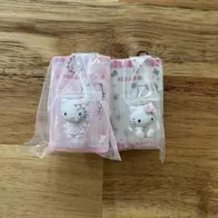 ハローキティ パッケージミニチュアコレクション ガチャ 2点セット