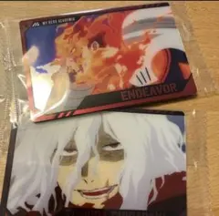 ヒロアカ 僕のヒーローアカデミア ウエハース4 エンデヴァー　死柄木