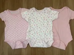 ベビー肌着 ロンパース 3枚セット 90cm