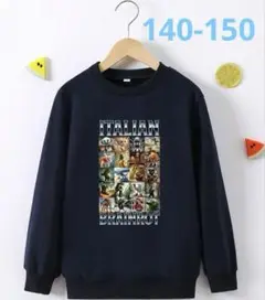 イタリアンブレインロット 長袖トレーナー 140cm 150cm ネイビー 新品