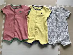 next baby ロンパース3枚セット 6-9m 70-80cm
