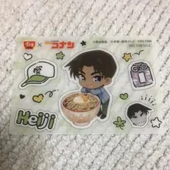 名探偵コナン　すき家　オリジナルクリアカード　服部平次