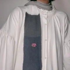 ストライプデザイン 春のマフラー