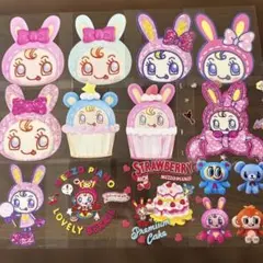メゾピアノ ベリエちゃん ナカムラくん ハーフカプラ カプラ シール セット