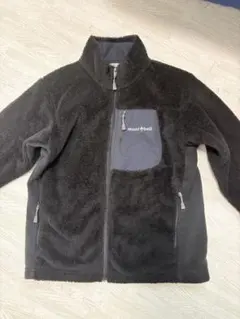 mont-bell フリースジャケット Kid's 140 黒