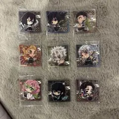 鬼滅の刃 ウエハース其の3シール 柱9人セット