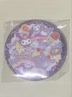 サンリオキャラクターズ　キラキラBIG缶バッチ　クロミ