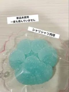 【レア色】シャリシャリ肉球　ミント　taonini スクイーズ