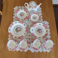 希少！Bernardaud ベルナルド ユージェニー バラの花柄 食器セット