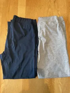 【美品】ユニクロ ウルトラストレッチエアリズムジョガーパンツ 140㎝ 2枚