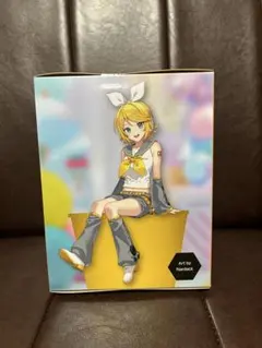 初音ミク フリューくじ 鏡音リン ぬーどるストッパーフィギュア Ｆ賞付！