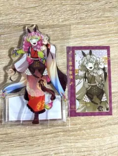 鬼滅の刃 干支 午年 アクリルスタンド フォトカード甘露寺蜜璃