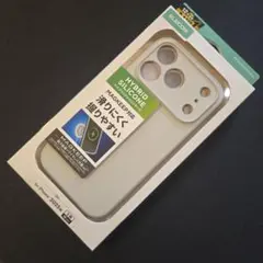 iPhone17Pro用 ハイブリッドシリコンケース グレー
