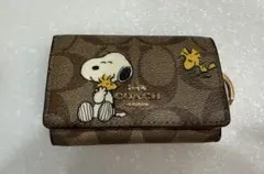 COACH スヌーピー キーケース