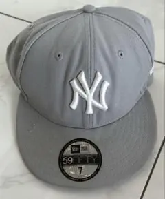 New Era 59FIFTY グレー キャップ サイズ7