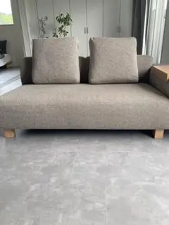 極美品☆ Divanco sofa ディバンコソファ 黒×ライトグレー IDEE - メルカリ