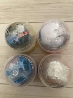 新品未開封　カプセルプラレール　雪の中でおおはしゃぎ編　4個セット