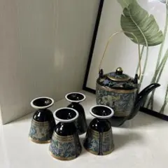 Eclectique kaikai エクレクティックカイカイ　象更紗酒器セット
