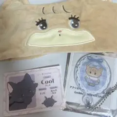 mikko ラテヘアバンドコレクション アクリルミラーキーホルダー　ステッカー