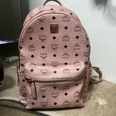 MCM リュック ピンク スタッズ MYL 4AVC47 RE001 - メルカリ