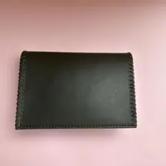 ポールスミス　ダークグリーンのレザーカードケース　新品未使用
