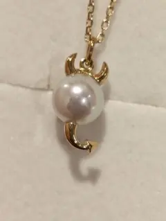 TASAKI K18 チャーム　パール　バグズオンパレード　デビル　18金のサムネイル